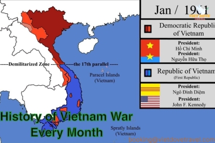 The 17th Parallel. Vietnam Military History Divide