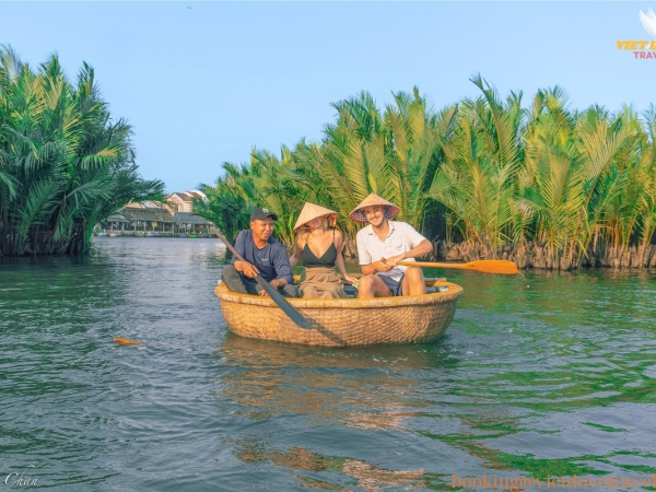 Cooking Class & Basket Boat Half Day Tour From Hoi An & Danang