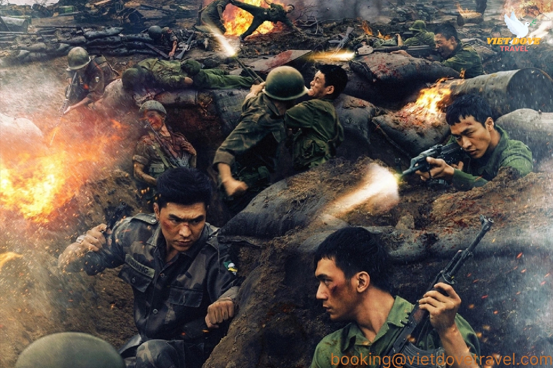 Battle at 17th parallel VietNam war.