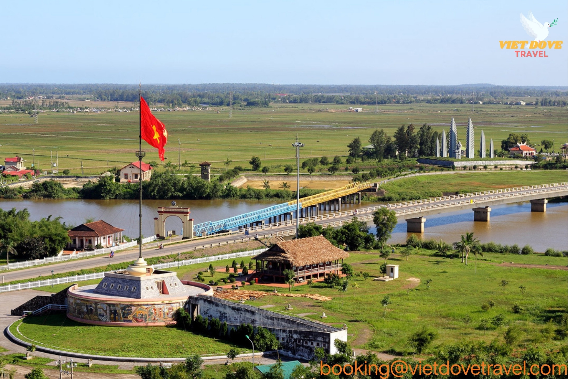 Hien Luong Bridge Ben Hai River Quang Tri